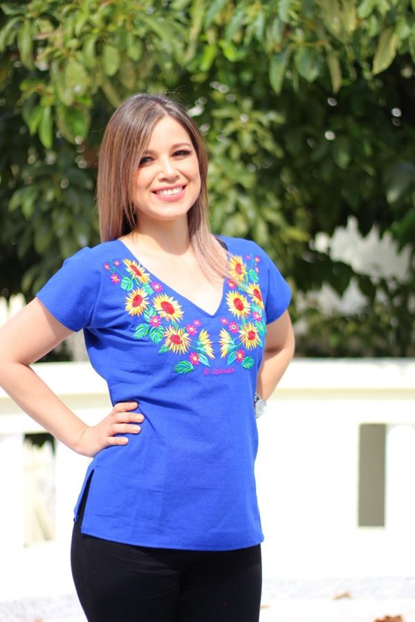 Blusa de Girasoles 2