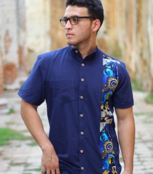 Camisa Cuello Chino Pueblos Vivos 2